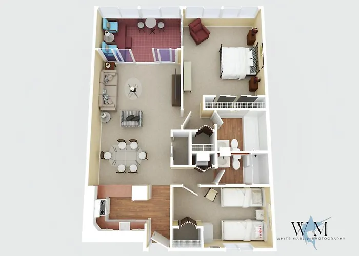 Beachfront 2-bedroom At Atlantis Building, Ocean Ocean Views & Pool Access Holiday home Ocean City